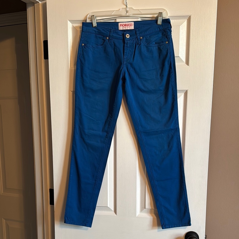Fiorucci Vibrant Blue Jeans